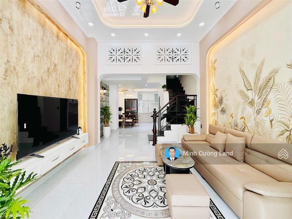 Siêu phẩm cư xá phan đăng lưu, gần chợ bà chiểu, 4x11m, hxh 7 chỗ, 4 tầng btct 5pn, chỉ 10.7tỷ tl