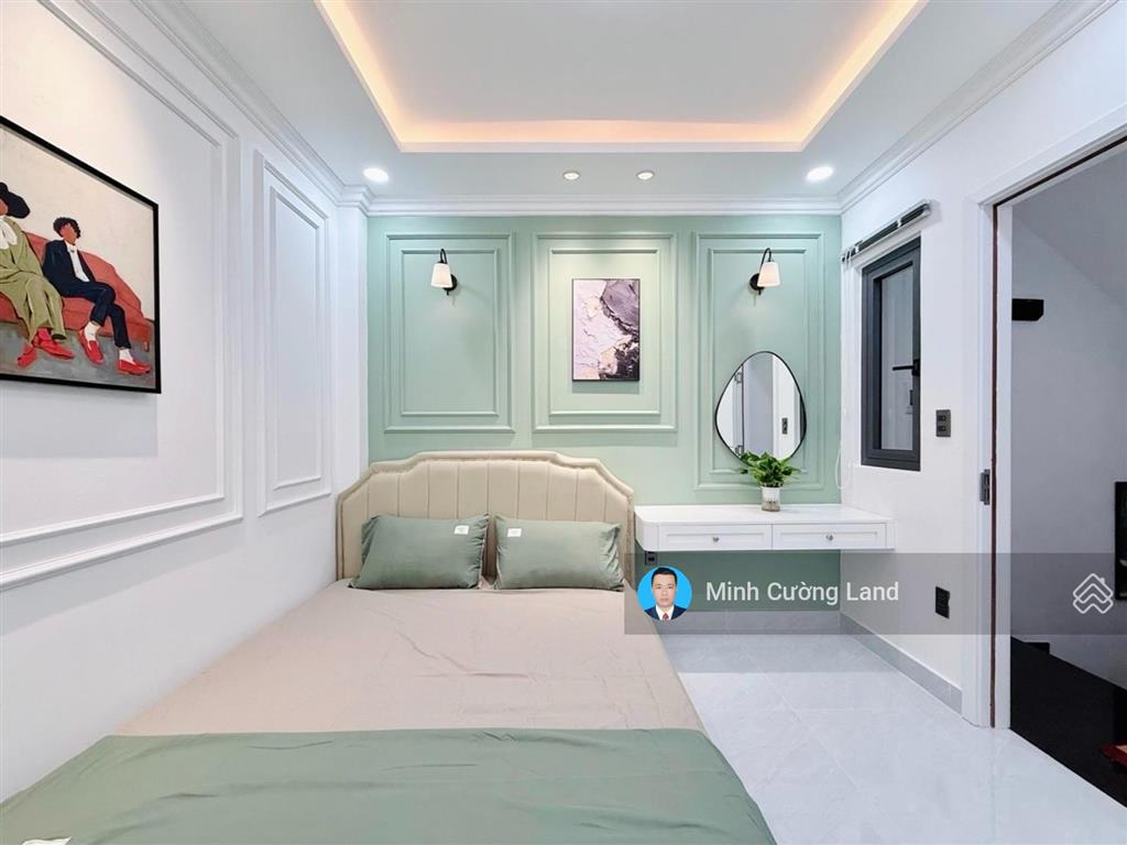 Siêu phẩm cư xá phan đăng lưu, gần chợ bà chiểu, 4x11m, hxh 7 chỗ, 4 tầng btct 5pn, chỉ 10.7tỷ tl