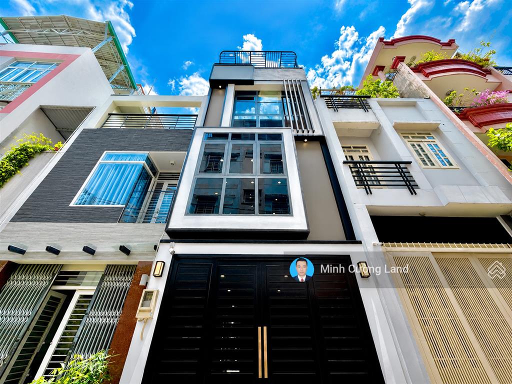 Siêu phẩm nguyễn thượng hiền, bình thạnh, 4x13m, 5 tầng thang máy, hxh 6m thông, chỉ 14.5tỷ tl