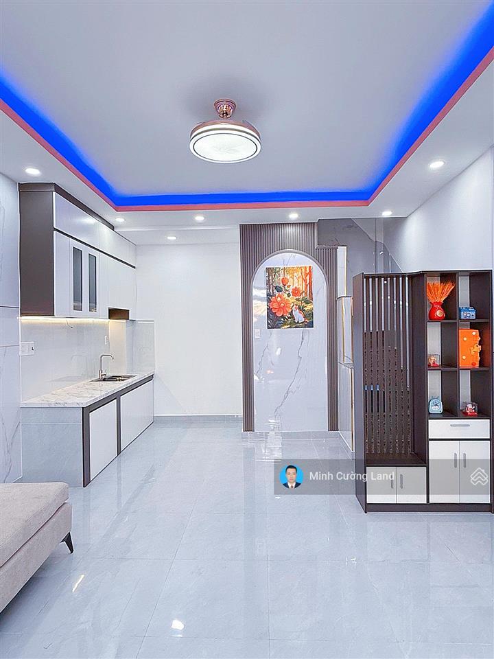 Bán nhà đẹp mặt tiền đường số 6, gần chợ gò vấp, 4.5x8m, 2 tầng btct, giảm 600triệu chỉ 4.8tỷ tl