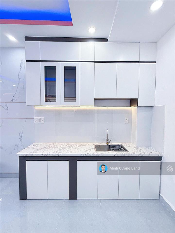 Bán nhà đẹp mặt tiền đường số 6, gần chợ gò vấp, 4.5x8m, 2 tầng btct, giảm 600triệu chỉ 4.8tỷ tl