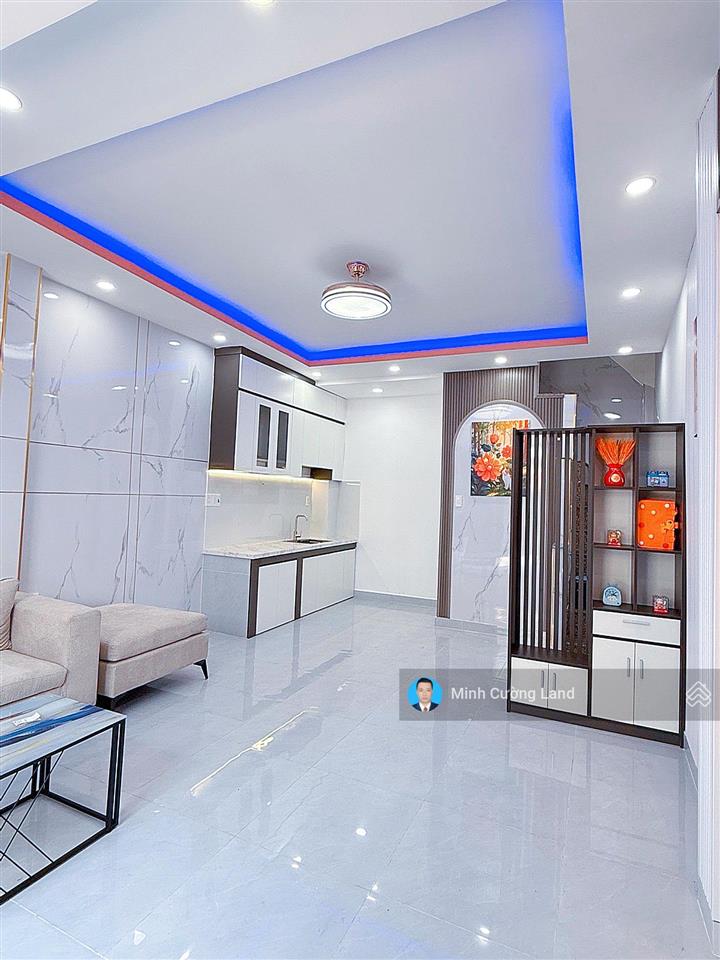 Bán nhà đẹp mặt tiền đường số 6, gần chợ gò vấp, 4.5x8m, 2 tầng btct, giảm 600triệu chỉ 4.8tỷ tl