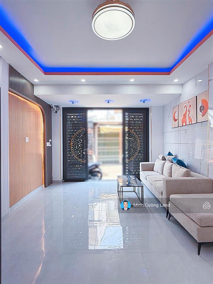 Bán nhà đẹp mặt tiền đường số 6, gần chợ gò vấp, 4.5x8m, 2 tầng btct, giảm 600triệu chỉ 4.8tỷ tl