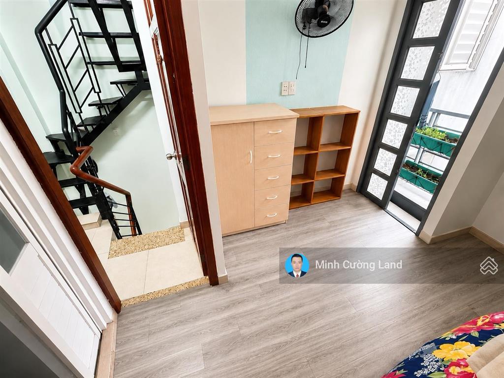 Bán nhà vạn kiếp, ngay sát phan xích long, dtsd 68m2, 4 tầng btct 3pn, hẻm 3m sát mt, chỉ 4.2tỷ tl