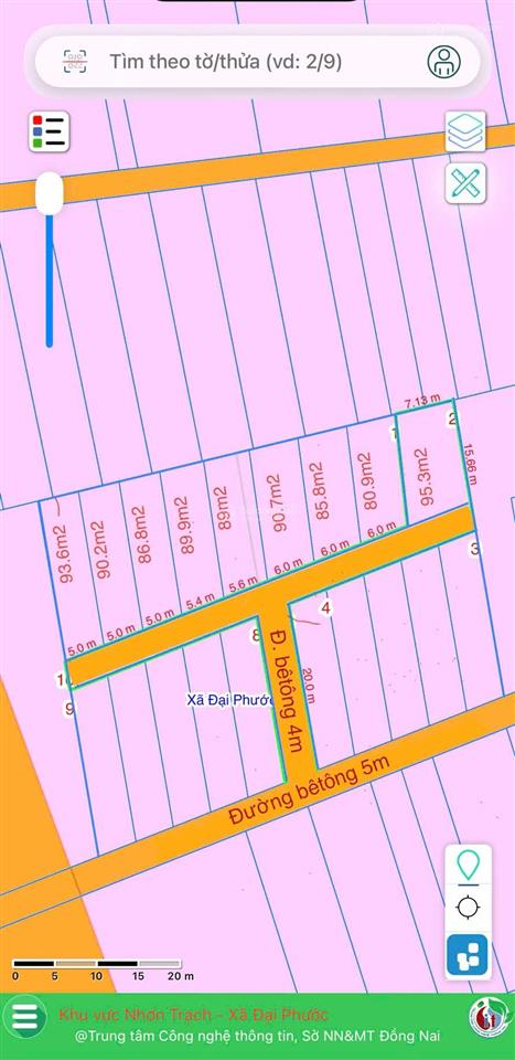 Bán đất tại đại phước (phú đông cũ) dt 90m² giá chỉ 1 tỷ 4.  0898 581 *** (zalo)