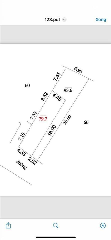 Bán nhanh mảnh đất giáp vành đai 4, cầu mễ sở cực đẹp