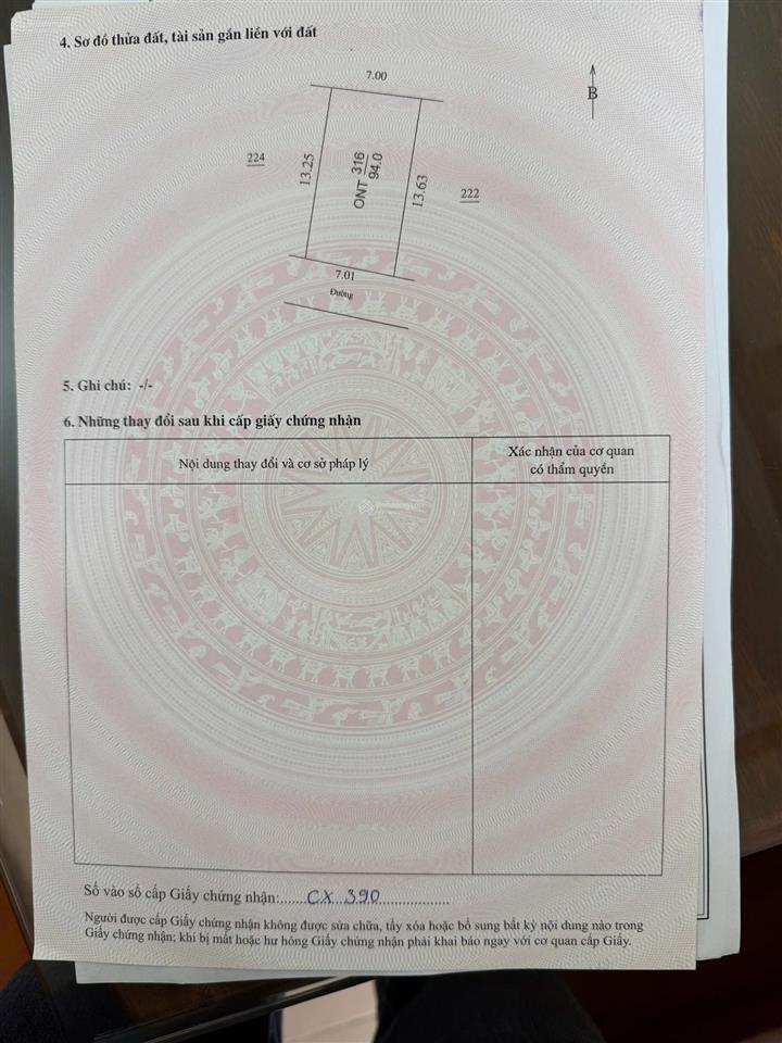 Đất đấu giá mễ sở, giáp vành đai 4