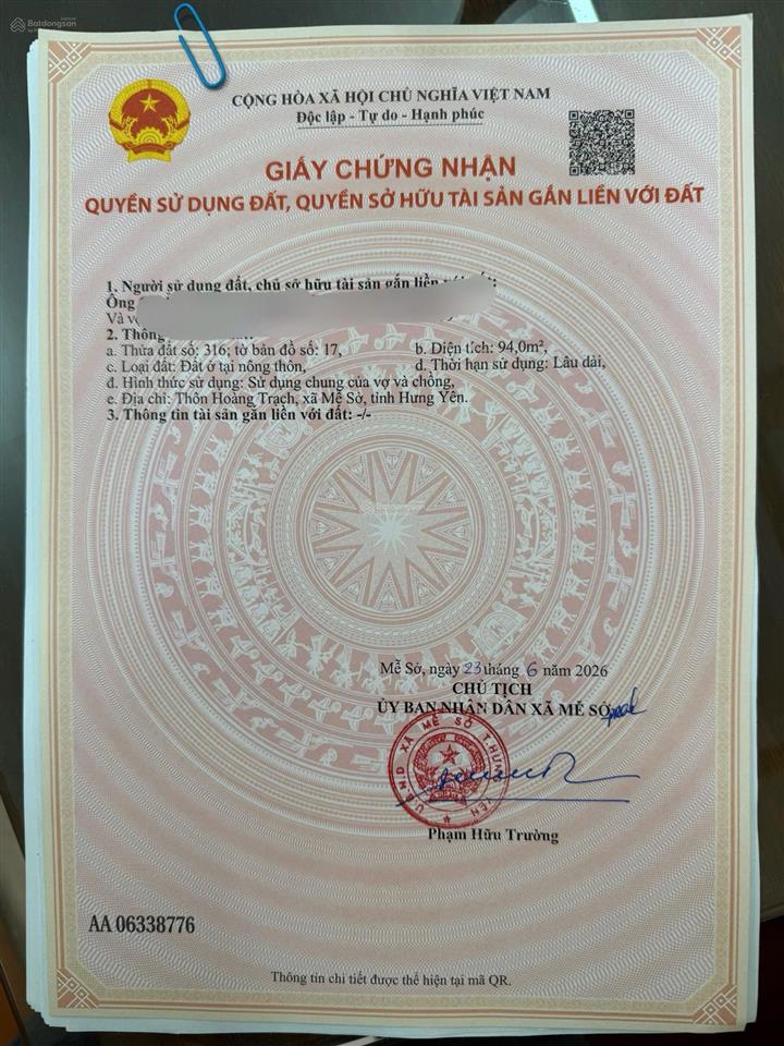 Đất đấu giá mễ sở, giáp vành đai 4