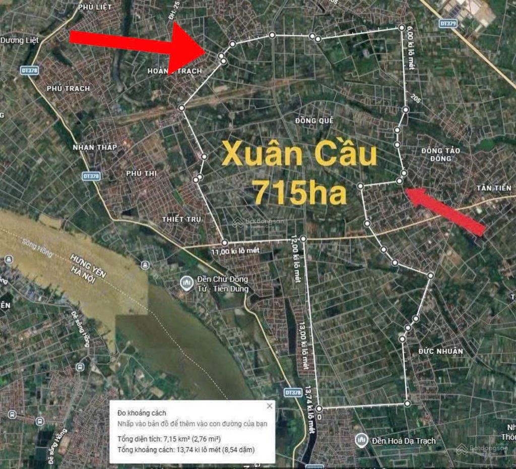 Đất đấu giá mễ sở, giáp vành đai 4