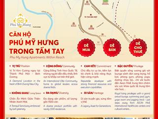 Trực tiếp từ chủ đầu tưmở bán đợt 1 căn hộ cao cấp của phú mỹ hưng tại bình dương  the hamonie
