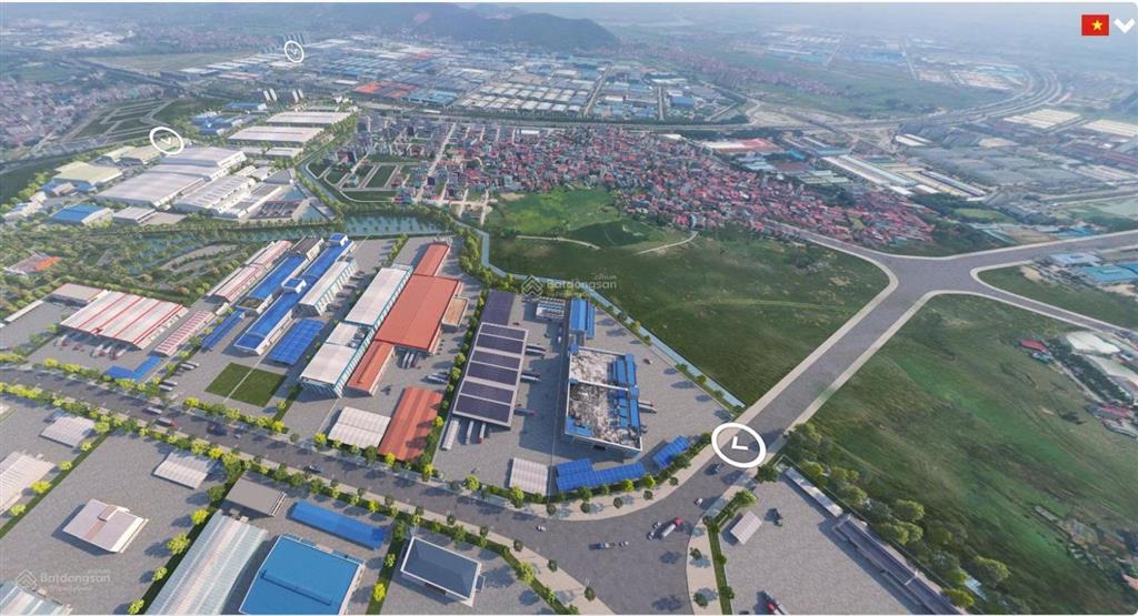 Bán đất trong khu công nghiệp việt hàn bắc giang diện tích không giới hạn cho sản xuất doanh nghiệp
