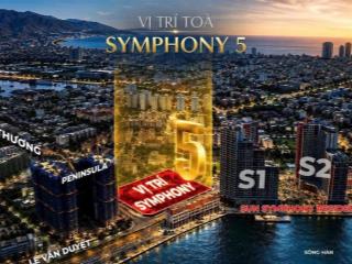 Chỉ với 2,x tỷ sở hữu ngay căn hộ symphony 5 view trực diện sông hàn