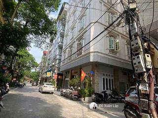 Hàng hiếm. bán nhà phố đặng thùy trâm, sát phạm tuấn tài, ôtô tránh, kd tốt, 1 nhà ra phố 48m² x 5t