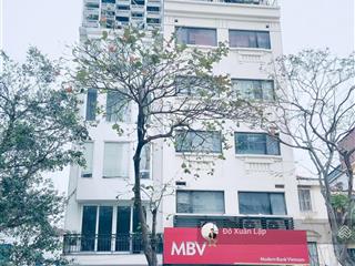 Bán nhà mặt phố đặng thùy trâmphạm tuấn tài, kinh doanh, 3 ô tô tránh dừng đỗ, thang máy. 80m2*6t