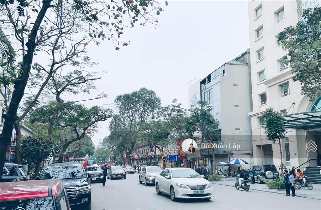 Bán nhà mặt phố đặng thùy trâmphạm tuấn tài, kinh doanh, 3 ô tô tránh dừng đỗ, thang máy. 80m2*6t