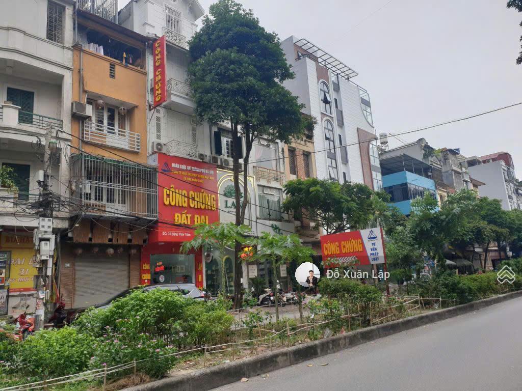 Nhà mặt phố lớn đặng thùy trâm  phạm tuấn tài, ô tô tránh, thang máy, kd đỉnh, 79m²*5t giá 27 tỷ
