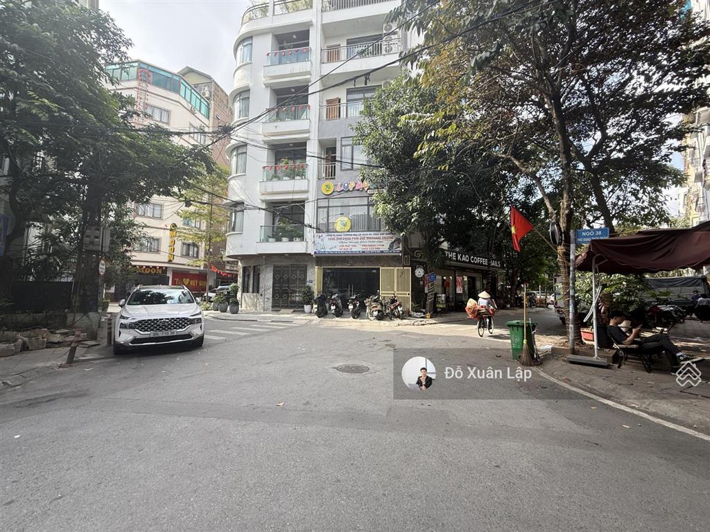 Bán đất lô góc ngõ 61 phạm tuấn tài, 2 ô tô tránh, vỉa hè 2 bên, kinh doanh cafe. dt 55m2, 24 tỷ