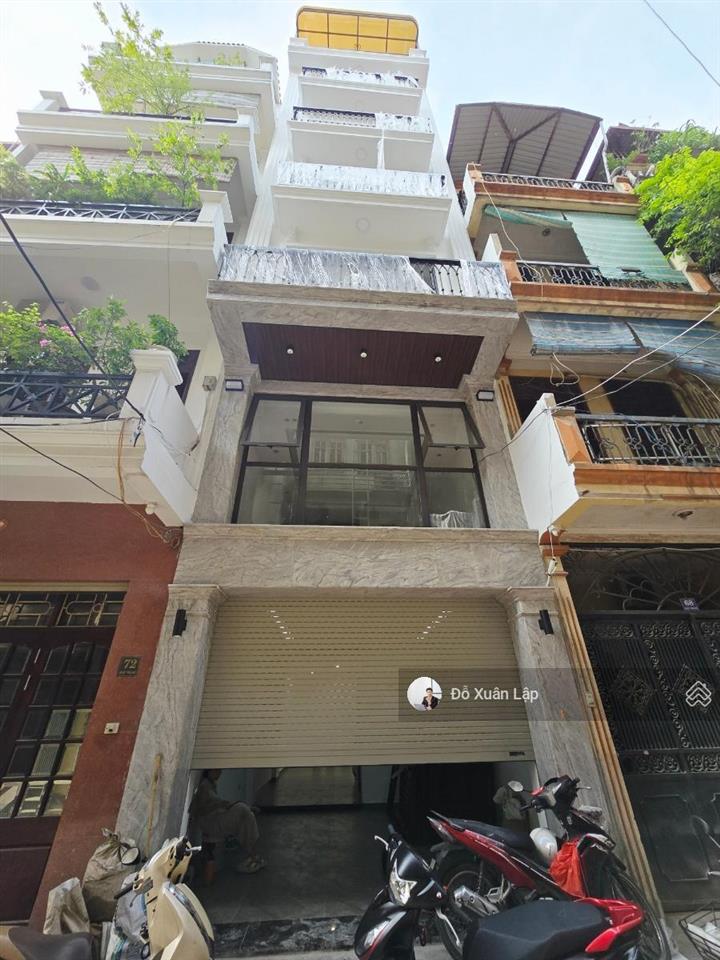 Bán nhà phố hoàng quốc việt, nghĩa đô, đường 3 ô tô tránh, vỉa hè, kinh doanh, thang máy. dt 75m*5t