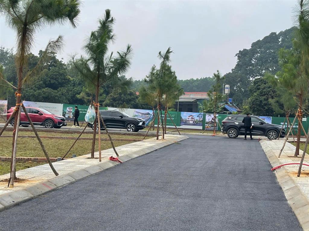 Chỉ 18tr.m2 đất Cổ Đông Sơn Tây, sát ql21a  Trục Hồ Tây Ba Vì và khu Công Nghệ Cao Hoà Lạc