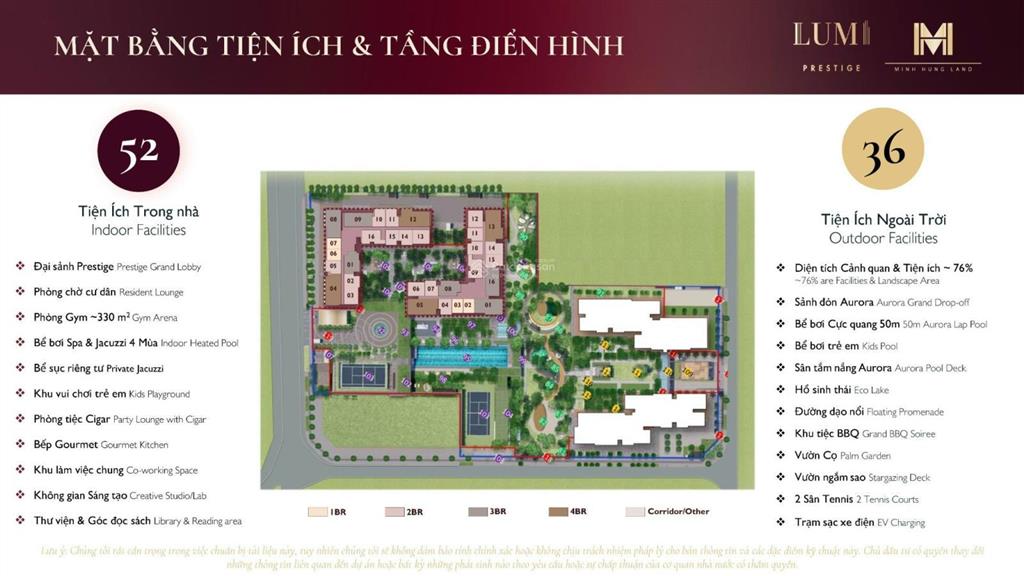 Căn 4 phòng ngủ đẹp nhất dự án lumi hà nội như 1 ngủ cao xà lá đáng mua quá