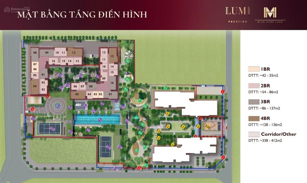 Căn 4 phòng ngủ đẹp nhất dự án lumi hà nội như 1 ngủ cao xà lá đáng mua quá