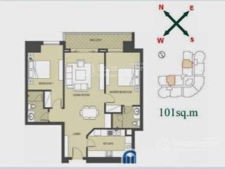 Bán chuyển đổi căn 2pn tại sky city 88 láng hạ giá tốt