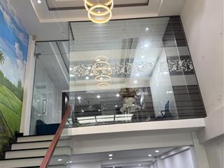 Mặt tiền thăng long tân bình 74m2 6 tầng thang máy gara ô tô gần ga t3 nhà mới giá 17,9 tỷ