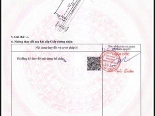 Đất 6,70 x 19m (126m2) lô góc 2 mặt hẻm nhựa 5m thông (khu đồng tâm  song hành)