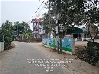 Chính chủ bán 168m2 đất đồi sen  bình yên (nay là hạ bằng) gần vành đai khu công nghệ cao hòa lạc