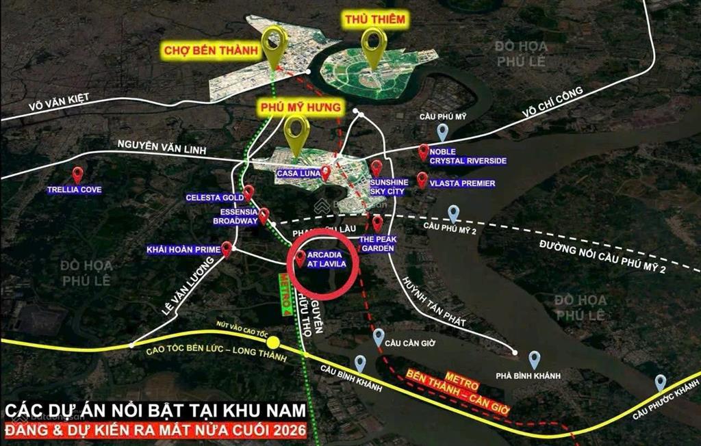 Căn hộ arcadia at lavila cđt kiến á  tâm điểm mới cho thị trường khu nam sai gòn
