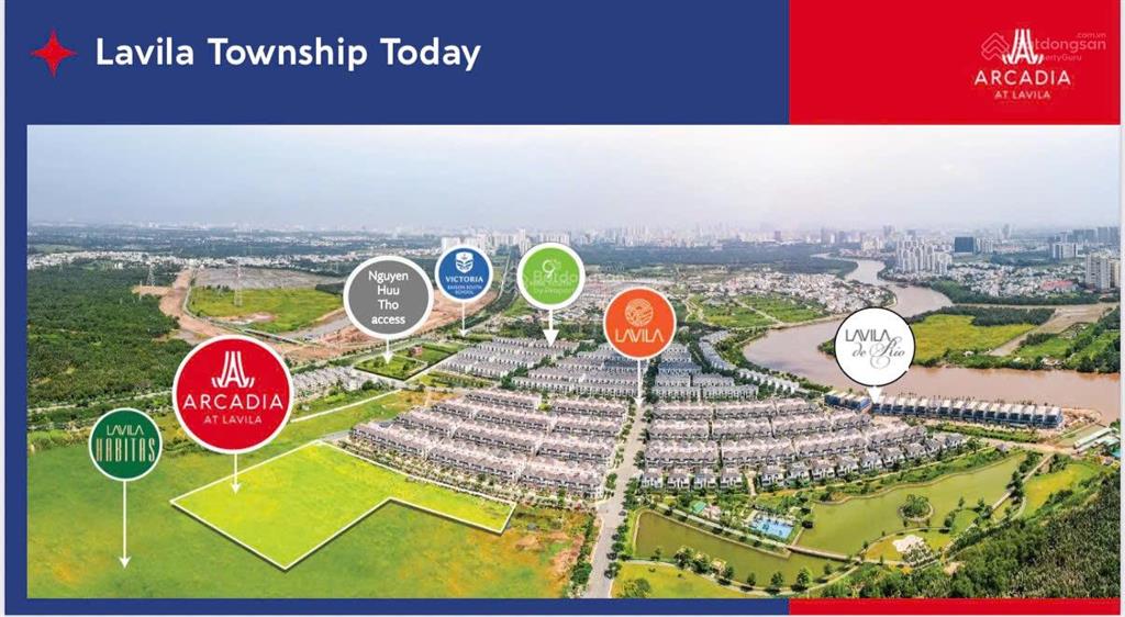 Căn hộ arcadia at lavila cđt kiến á  tâm điểm mới cho thị trường khu nam sai gòn
