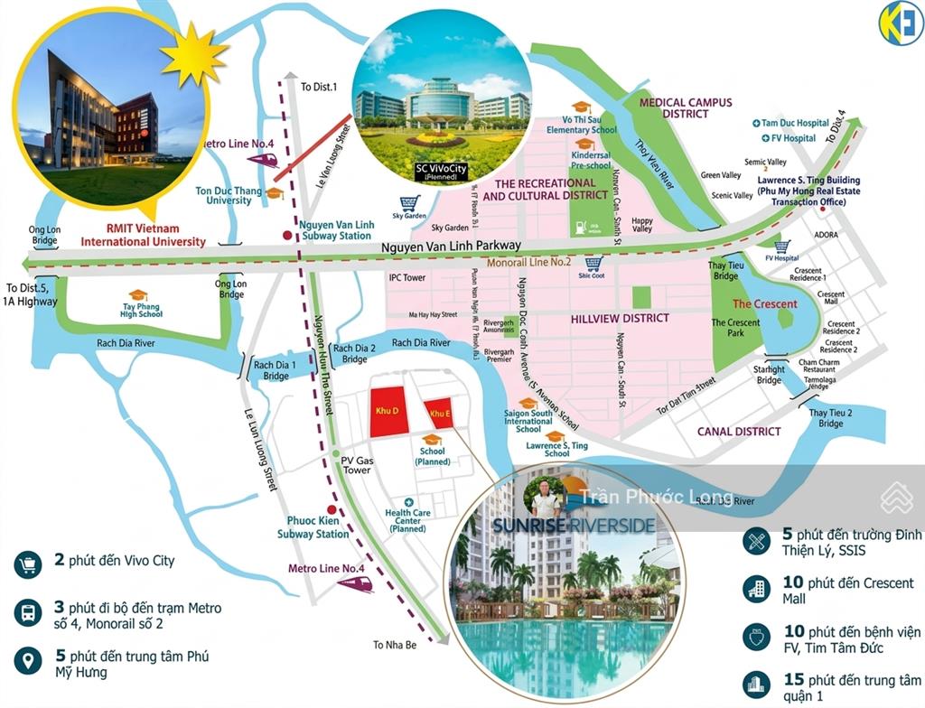 Bán shophouse sunrise riverside 50m2 giá 6.5 tỷ  khu dân cư 5000 dân. kinh doanh đa ngành nghề