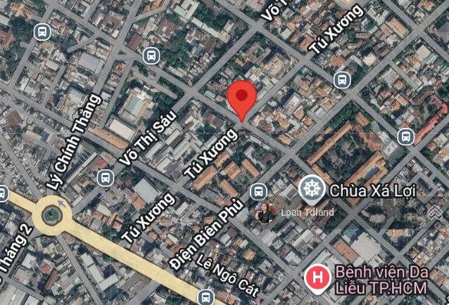 Cho thuê toà nhà bà huyện thanh quan q3 3530m2 500tr