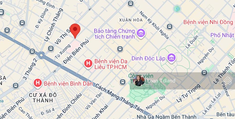 Cho thuê toà nhà bà huyện thanh quan q3 3530m2 500tr