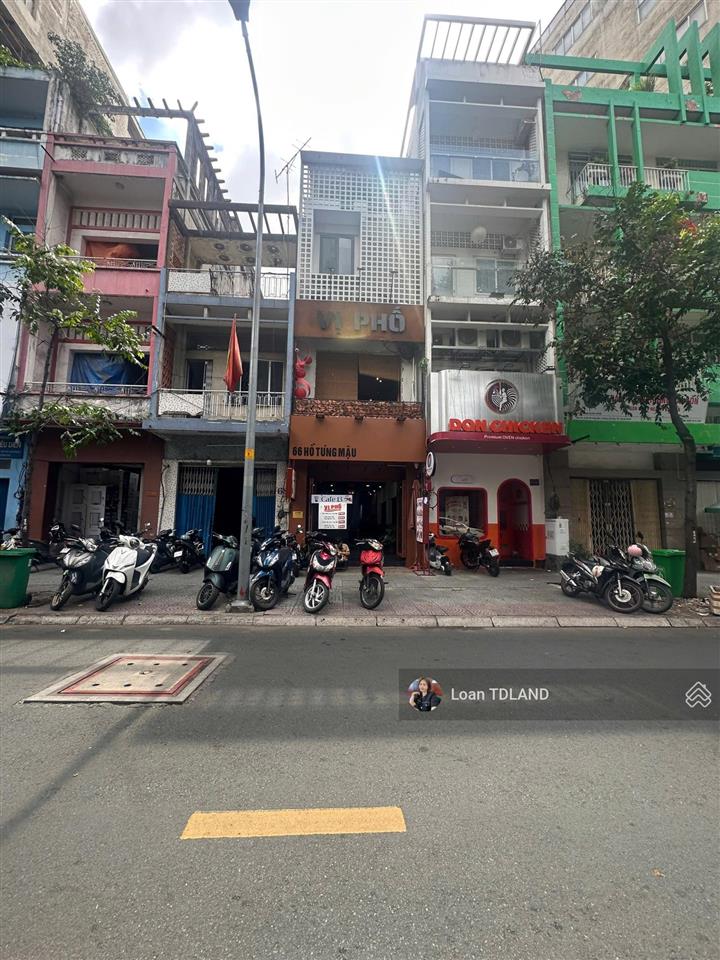 Cho thuê mặt tiền hồ tùng mậu. dt 4x28m