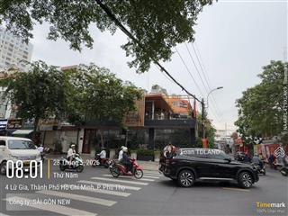 Hot cho thuê góc 2 mặt tiền 52 lữ gia, quận 11 diện tích khủng 15x15m