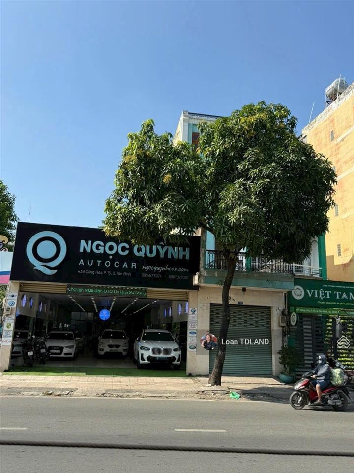 Cho thuê mặt tiền cộng hòa dt 12x30m giá 100 triệu siêu hiếm