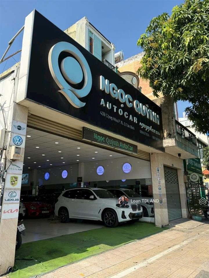 Cho thuê mặt tiền cộng hòa dt 12x30m giá 100 triệu siêu hiếm