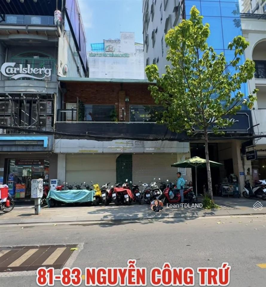 Cho thuê mặt tiền 8m nguyễn công trứ q1 giá 150tr