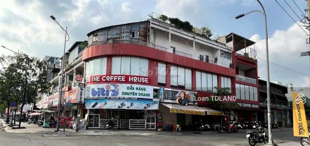 Cho thuê mặt bằng góc hậu giang dtsd 200m2 giá 60tr