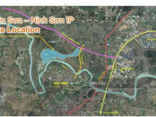 Cđt bán lô đất công nghiệp 5.000m2 tại kcn tiên sơn  ninh sơn (ez park) việt yên  bắc giang