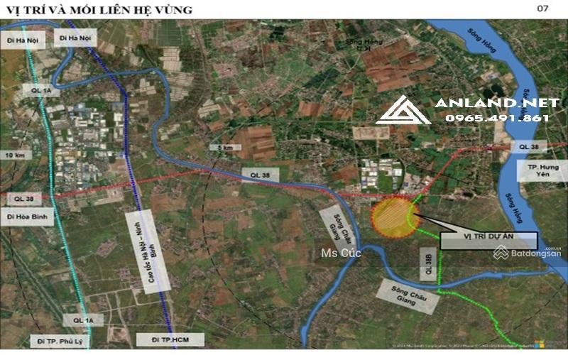Bán đất xây nhà máy tại cụm công nghiệp trác văn, tỉnh hà nam. dt 7.000m2, giá 2,6 tr/m2