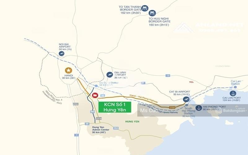 Mở bán kcn số 1 hưng yên. quỹ đất sạch. vị trí vàng ngay nút giao yên mỹ