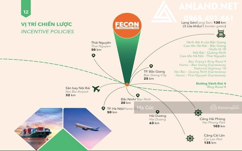Mở bán đất kcn hòa yên fecon bắc ninh. giá ưu đãi giai đoạn 1 chỉ 3,5 triệu/m2