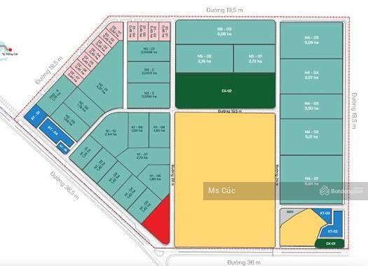 Bán đất kcn thái hòa liễn sơn tỉnh vĩnh phúc, tiếp nhận ngành nghề khó. giá 2,9tr/m2