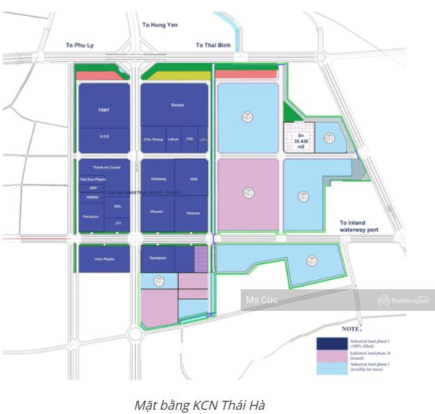 Bán đất xây nhà máy kcn thái hà huyện lý nhân  hà nam. miễn giảm thuế đặc biệt
