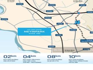 Bán đất xây nhà máy kcn số 15 hưng yên (còn gọi là kcn meyinpark hưng yên)