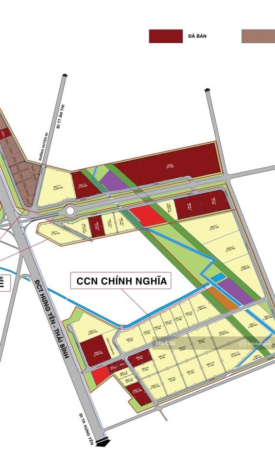 Bán đất xây nhà máy cụm cn kim động đặng lễ tỉnh hưng yên. giá 3,3tr/m2