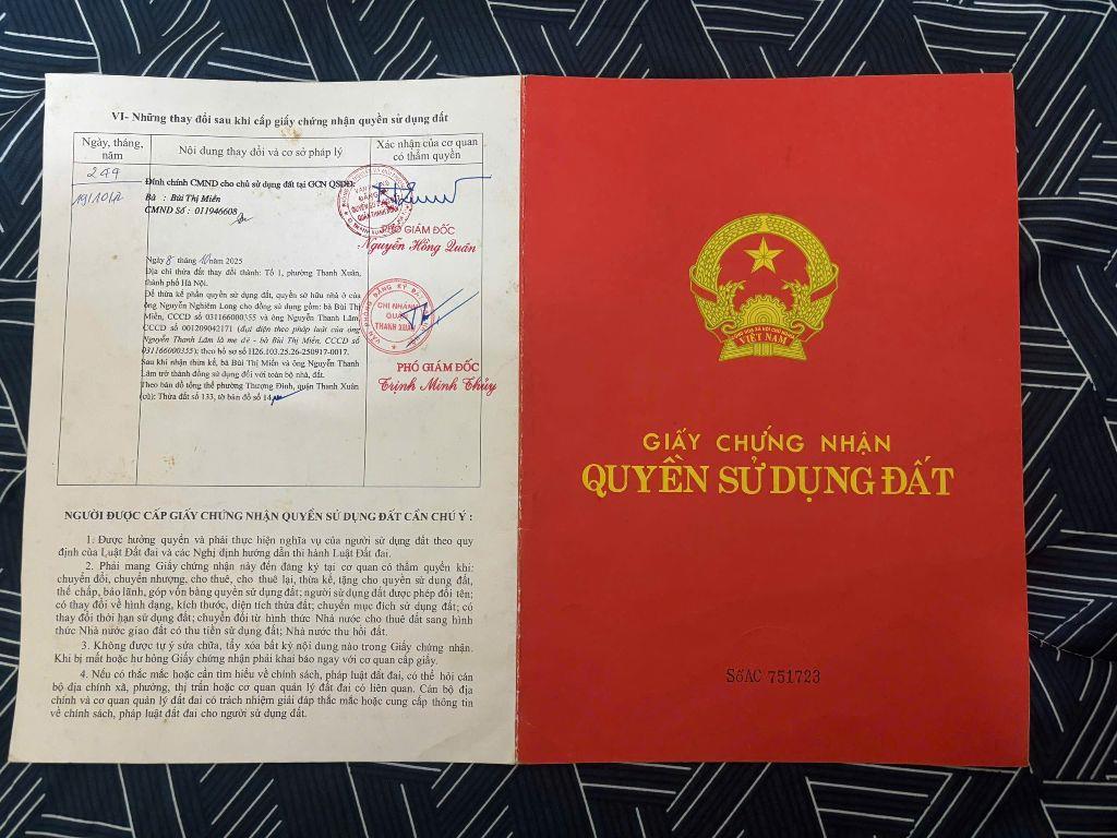 BÁN NHÀ 36A CỰ LỘC – ÔTÔ VÀO NHÀ