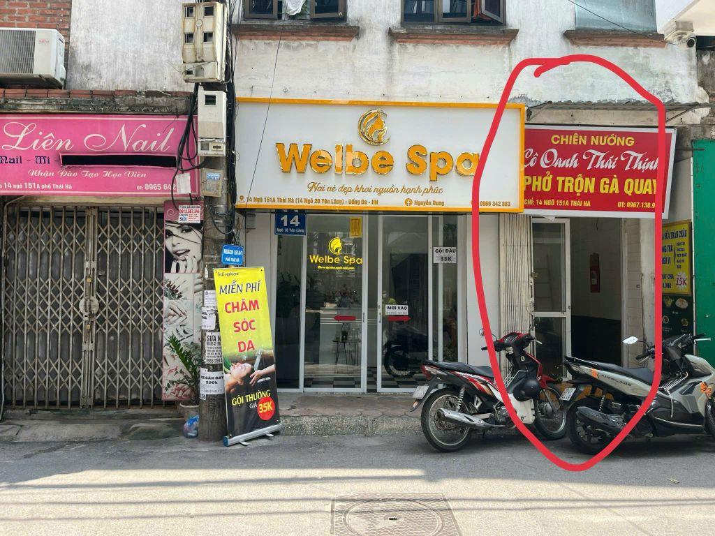 Cho thuê nhà 14/151A, Thái Hà, diện tích ~10m2 : Tiện làm VPĐD, CH, KD và ở.
